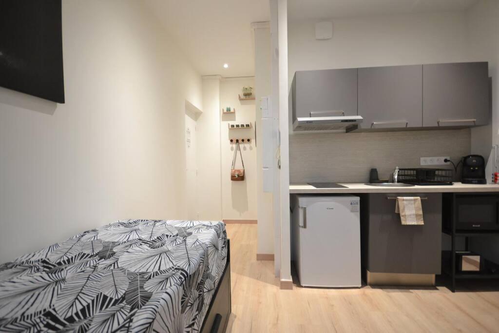Studio En Residence Privee A 维勒班 外观 照片